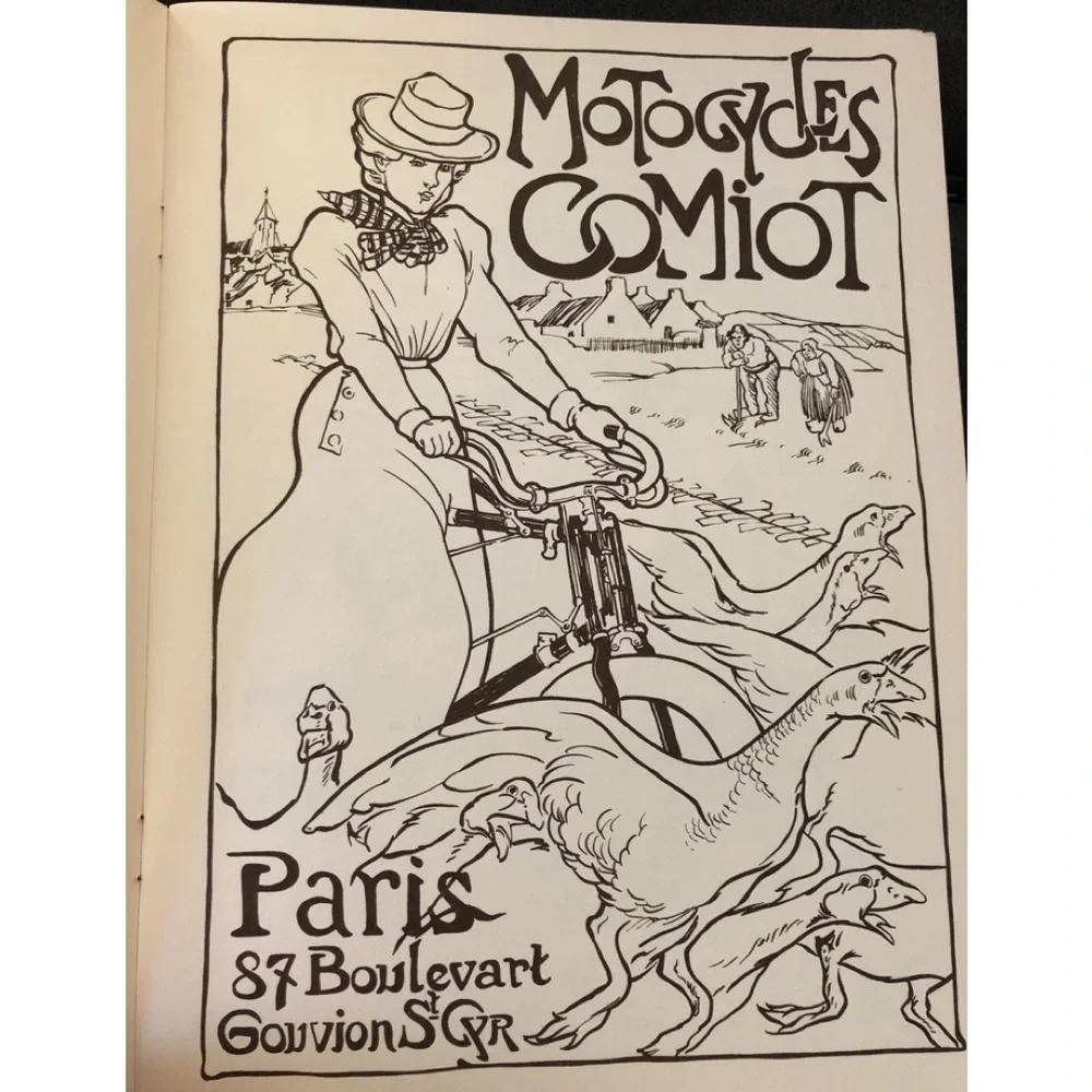 Turn Of The Century Posters Coloring Book 38 Designs Paperback Ed Sibbet Jr 1978